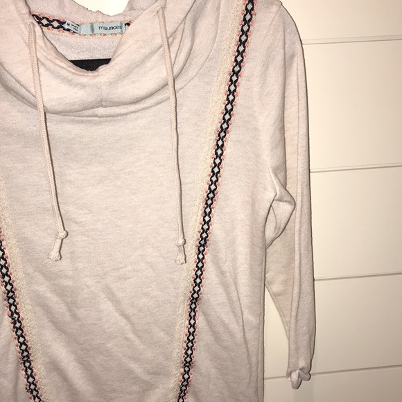 Maurices Lightweight Cowl Neck Hoodie - Picture 2 of 8